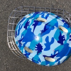 自転車ヘルメット幼児用中古の画像