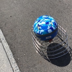 自転車ヘルメット幼児用中古の画像