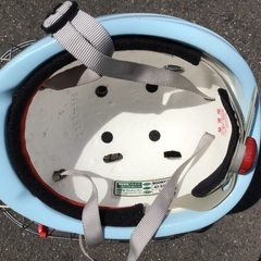 自転車ヘルメット中古幼児用の画像
