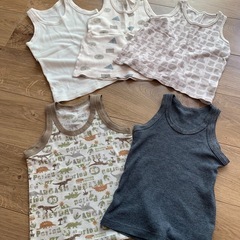 100cm ノースリーブ肌着