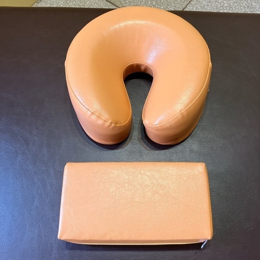 マッサージ用ベッド 枕付き ブラウン【市内配送可能】【札幌 清田区