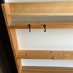 木製シンク付き子供用キッチンの画像