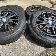 【商談中】【2024年製】ノーマルタイヤホイール4本セット175／65R15の画像