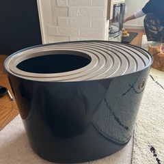 猫用　上からトイレ（お話中）の画像