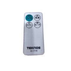 25C170_ジ6【美品】千住 TEKNOS テクノス 30cmリモコン扇風機 KI-171R 2022年製 扇風機 リビング扇 季節家電 現状品 中古の画像