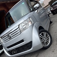 商談が成立しました🙆広島市　H26年式　NーBOX G Lパッケージ　車検費用込み　両側パワースライドドア　ナビ　テレビ　ETC付きの画像