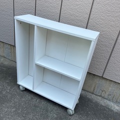 引き出せるカラーボックス　の画像