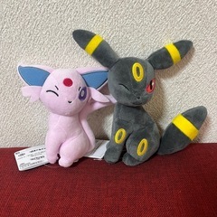 ポケットモンスター ほぺぴた ぬいぐるみ～エーフィ・ブラッキー