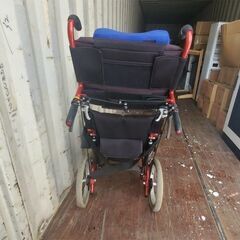 値下げ！中古 KAWAMURA カワムラサイクル KPF16-42 ティルト リクライニング 車椅子 車イス ぴったりフィット 札幌 東米里の画像