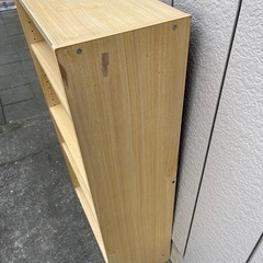 大型 収納棚　カラーボックス2の画像