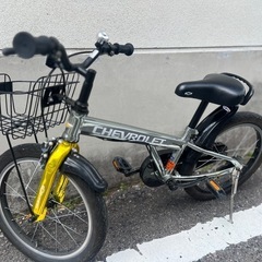 CHEVROLETシボレー  キッズ　自転車　18インチの画像