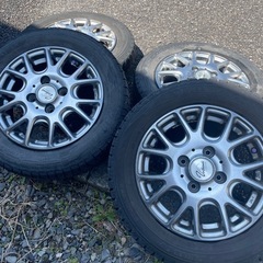 タイヤホイールセットスタッドレス 155
/65R13の画像
