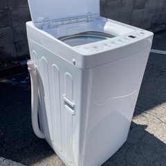 極美品☆Haier ハイアール ほぼ未使用 2025年式洗濯機 JW-HS45C 4.5kgの画像