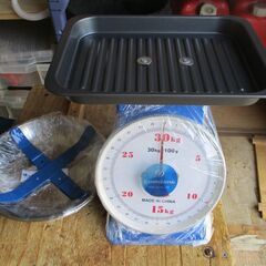 秤 はかり ハカリ  20㎏(新品同様)&30㎏  の画像