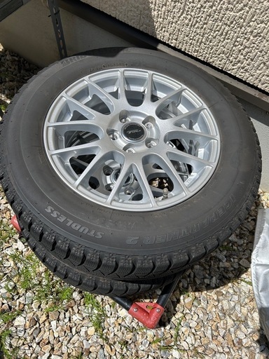 アルミ＋スタッドレスタイヤ4本セット　2023年購入