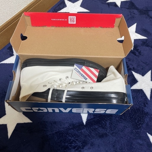 Converse ホワイト／ブラック27cm