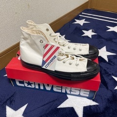 Converse ホワイト／ブラック27cm 