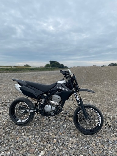 KLX250 Dトラッカー250 モタード カスタム (ロー) 市役所前の