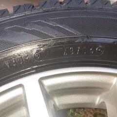 155/65r13 スタッドレス2本(2014年製)の画像