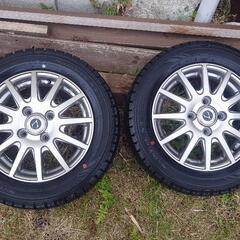 155/65r13 スタッドレス2本(2014年製)