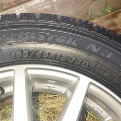 155/65r13 スタッドレス2本(2014年製)の画像