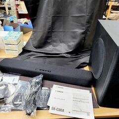 ヤマハ サウンドバー　ワイヤレスサブウーファーセット SR-C30A　bluetooth対応/音楽/YAMAHAの画像