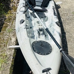 フィッシングカヌー1人乗りの画像