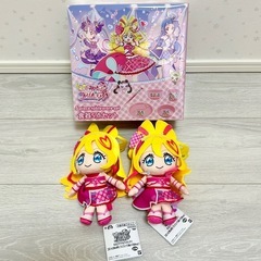 キミとアイドルプリキュア　ぬいぐるみ＆食器セット　３点