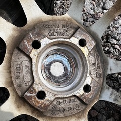 155/65r14 VRX2 スタッドレスタイヤ ホイール付き 14インチ PCD100の画像