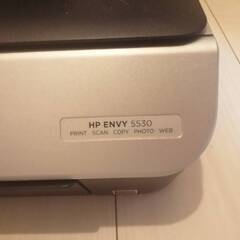 HP　ENVY5530プリンタースキャナー（インク付き）の画像
