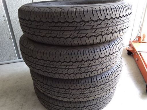 工賃込み18000円！新車外し！ダンロップGRANDTREK AT20 195/80r15