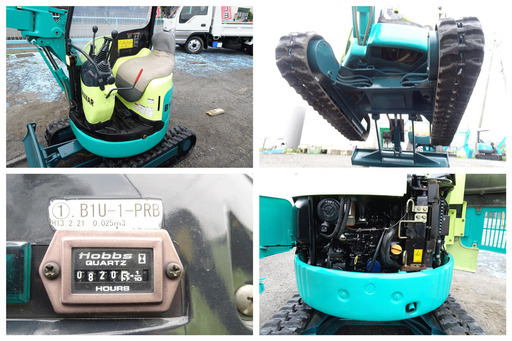 ヤンマー～YANMAR:B1U-1 中古油圧ショベル(建設機械)◆（ミニユンボ)◆1t （走行2速）倍速★ガチャック仕様★整備済み ヤンマー～YANMAR:B1U-1 中古油圧ショベル(建設機械)◇（ミニユンボ