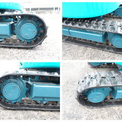 ヤンマー～YANMAR:B1U-1 中古油圧ショベル(建設機械)◆（ミニユンボ)◆1t （走行2速）倍速★ガチャック仕様★整備済みの画像