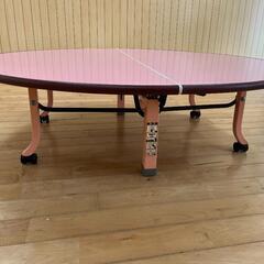 急ぎ折りたたみテーブル3セットの画像