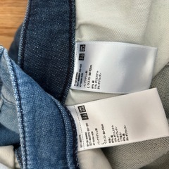 UNIQLO メンズ　デニム風　2本セット　　　の画像
