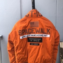 AVIREX  SPACEWALK   MA-1系　ジャケットMサイズの画像