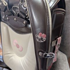 ランドセル　キティ　茶色