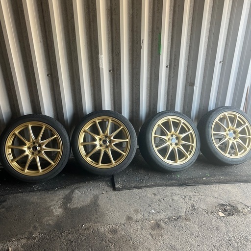 ワーク　ホイール18インチ pcd100 レガシィ　プリウス　BRZ86