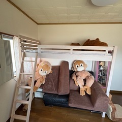 コンセント付きロフトベット