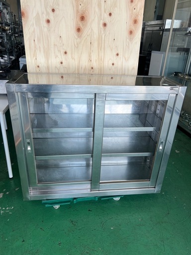 ガラス扉吊戸棚  1100x350x900