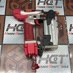 値下げしました！【中古】マックス MAX HA-50P2(D) スーパーネイラ ピンネイラ 高圧 ケース付きの画像
