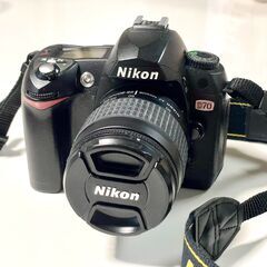 
Nikon D70 デジタル一眼 レンズ28-80mm【要メン...