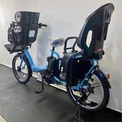 業界最長1年保証 送料無料　新品部品多数　ヤマハ　パスキッス　20インチ 水色　電動アシスト自転車　g620の画像