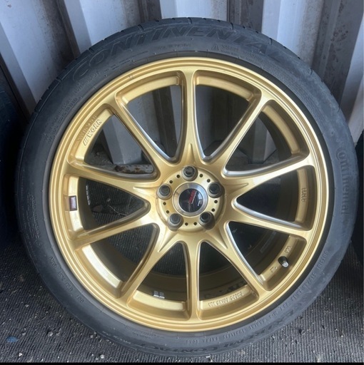 ワーク　ホイール18インチ pcd100 レガシィ　プリウス　BRZ86 