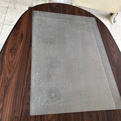 オフィス机に敷く透明マット2枚