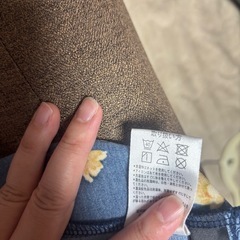 ワイドパンツ 大きめの画像