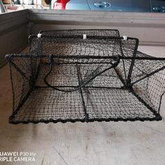 穴子と🐍カニ 🦀籠２台セットです未使用🙋の画像