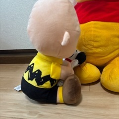 ぬいぐるみ 3点 スヌーピー チャーリーブラウン くまのプーさんの画像