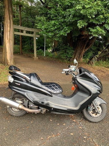 【商談中】SG03J マジェスティ250 バッテリー上がり中　現状車