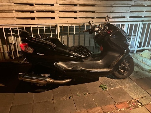 【商談中】SG03J マジェスティ250 バッテリー上がり中　現状車